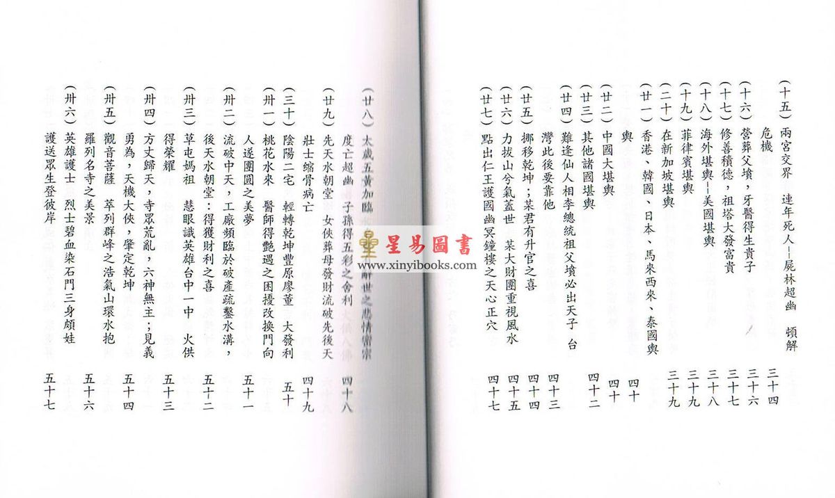 徐芹庭：风水详谈（上下二冊不分售）