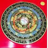 台湾日星堂：五寸二分彩色特级电木罗盘三元盘